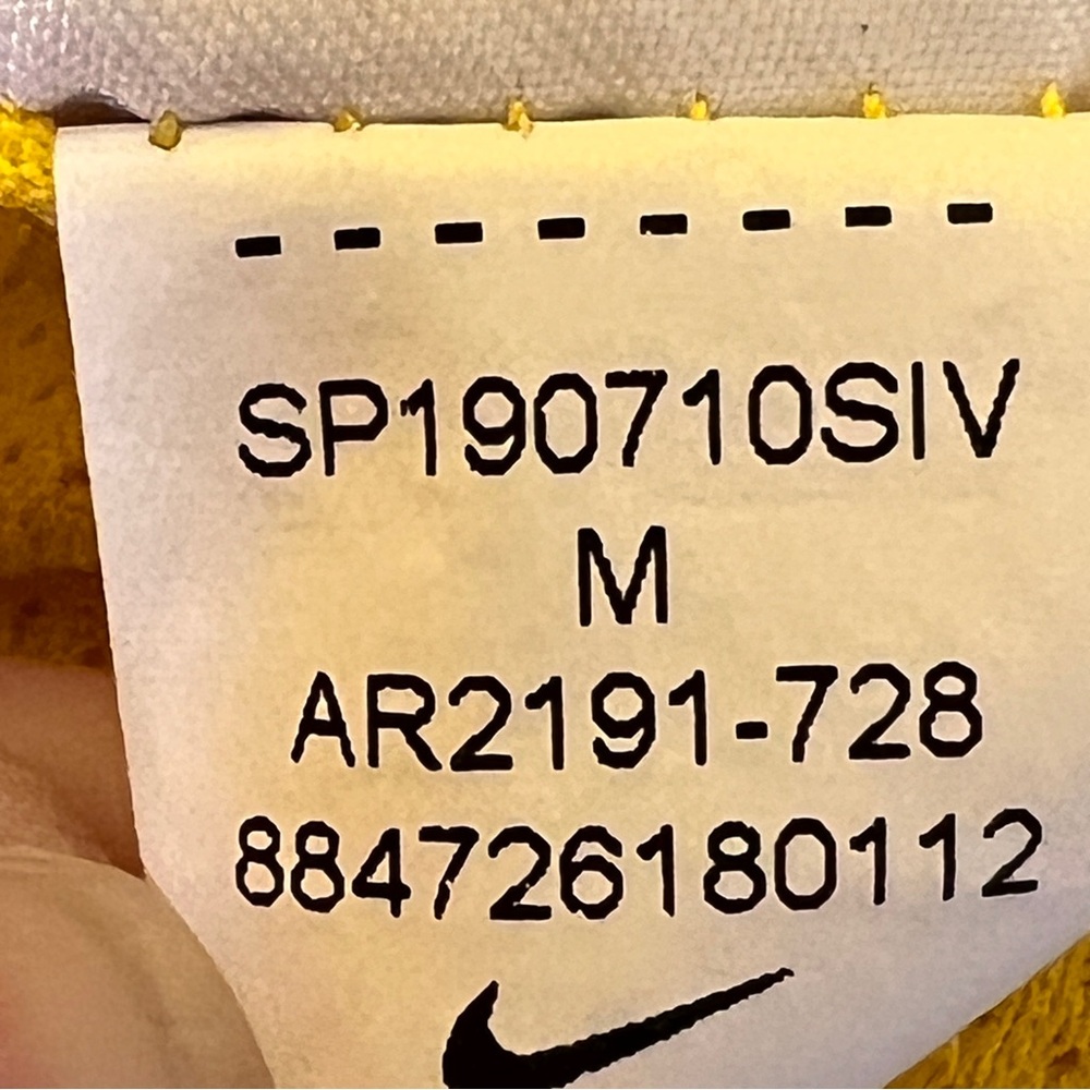 Nike Sportswear Windrunner Hooded Windbreaker Jacket Nylon Yellow Size M Men’s - Picture 16 of 16